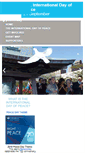 Mobile Screenshot of internationaldayofpeace.org